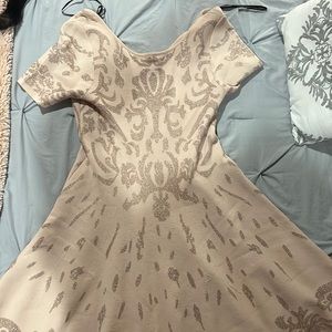 Rose Gold Ivanka Trump Dress